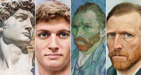 ai reconstruction of historical figures|artists that use ai.